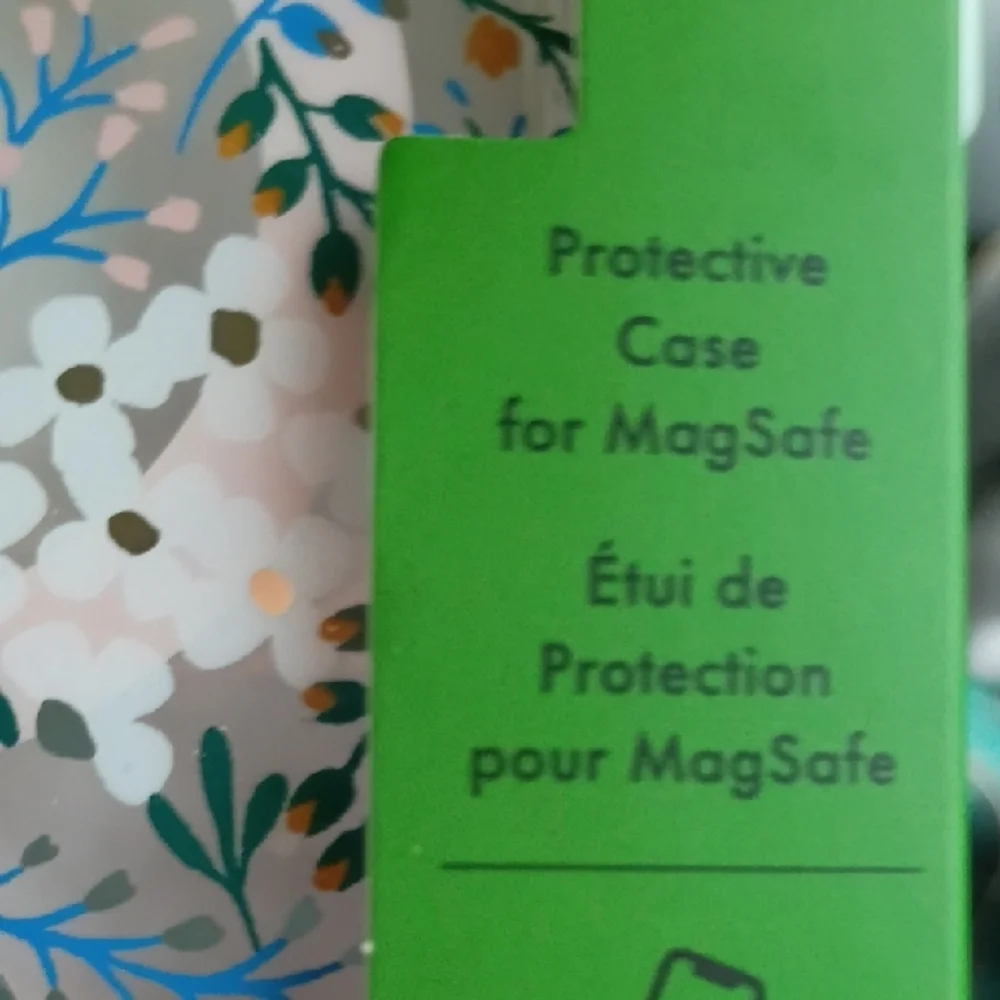 Kate Spade Floral MagSafe Case - Pink, Blue, Orange iPhone 15 Pro
